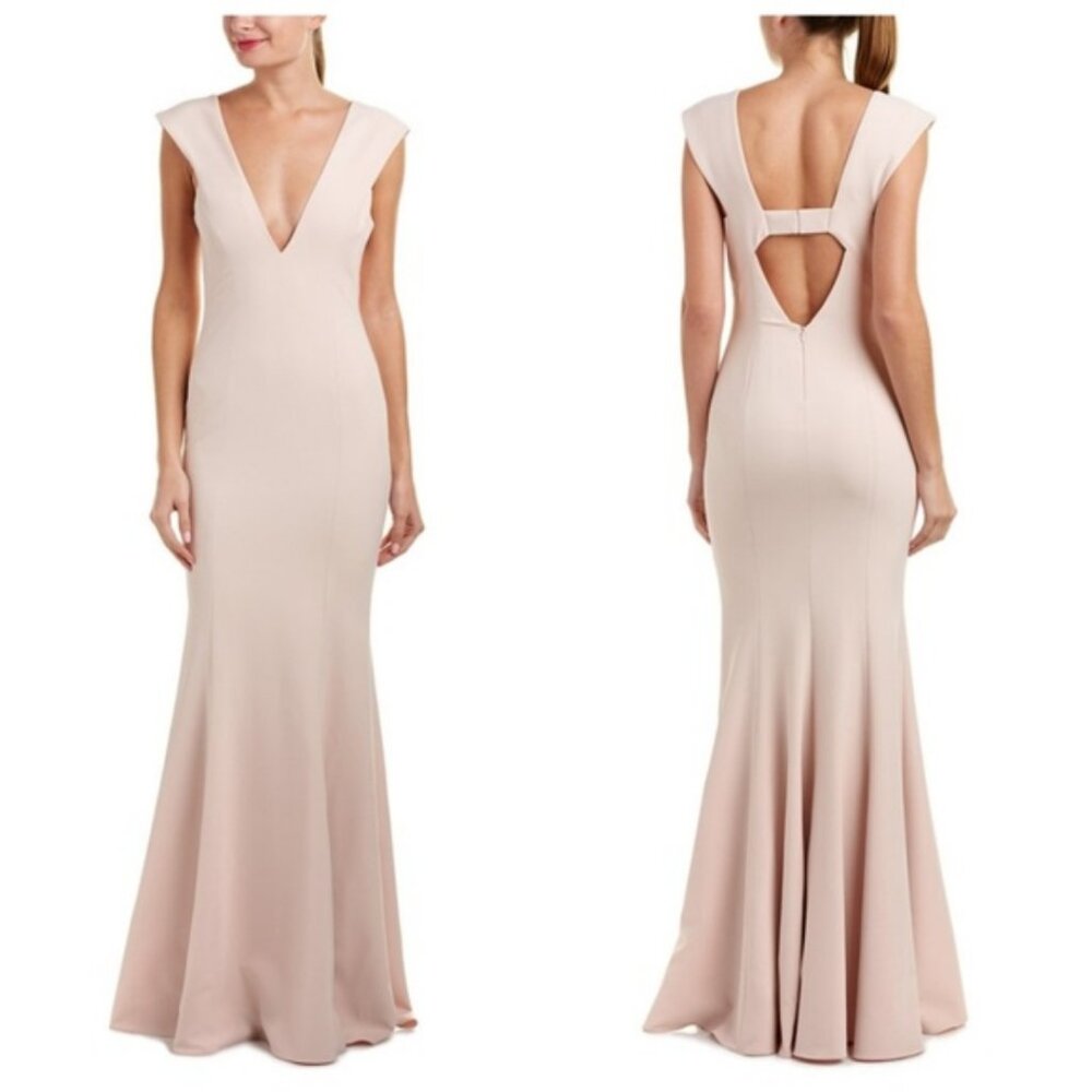 Jay Godfrey Victoria Low Back Gown